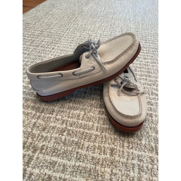 New Men’s Sperry Top-Siders Sz 10.5 Color-Bone - Picture 1 of 7